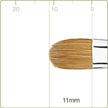 RE-(8)-1 / BL-(8)-1：アイシャドーブラシ毛丈