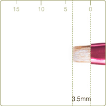 PS-6:エッジブラシ毛丈